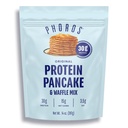 Proteine Pancake Mix & Protein Waffle Mix di Phoros Nutrition, 30g di Proteine, Carburo Basso, Alta Proteina, Keto-Friendly, Proteine del Siero di Siero di Siero, Polveri integrali, Pancake integrali di grano, Solo Aggiungere Acqua (Original)