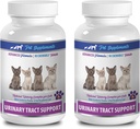 Integratori del tratto urinario per gatti - Supporto del tratto urinario - per gatti - Formula naturale - CHEWABLE - gatto Marshmallows - 2 Bottiglia (180 Chews)