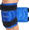 Pacchetto ghiaccio di Atsuwell per i denti, involucri di ghiaccio riutilizzabili del gel per il ginocchio, pacchetto freddo di compressione flessibile per i denti, Elbow, Shin, 1 pacchetto