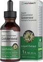 Horbäach Goldenseal Root Tincture | 1 Fl Oz | Liquid Extract Supplemento | Hydrastis Canadensis Herb Drops | Alcohol Free | Vegetariano, Non OGM e Gluten Free