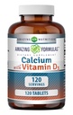 Amazing Formulas Calcium con vitamina D3 Supplemento | Compresse | Non OGM | Gluten-Free | Made in USA (1 Pack | 120 Count)