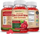 Supporto congiunto Glucosamina Extra Forza Integratore pancia | Supporto sanitario congiunto naturale & Flessibilità per schiena, ginocchio, & mani | Vitamina E per supporto immunitario per donne & uomini | 120 Gummies