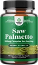 Estratto di Palmetto di Sega Extra-Fortezza Artigianato - Advanced Saw Palmetto per la salute dei capelli delle donne e degli uomini e supporto urinario con Sterols vegetali & Flavonoidi - Potente supplemento di erbe 120 capsule