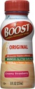 Boost completa bibita nutrizionale, fragola cremosa, 8 once ciascuno (pacchetto di 6)