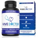 Rave Doctor 5 HTP Supplemento - Vitamine Rave essenziali per gli amanti del festival, Rave Accessori, Essenziale Festival, Ingranaggio Festival, Rave Essentials, 5htp Supplemento