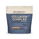 Dr. Mercola Collagen Complex Powder - Supporta la pelle elasticità & Joint Function - Multi-Source Collagen Tipi I II III - 10.89 oz (30 Serve) - Cioccolato