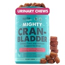 Mighty Paw Waggables Cran-Bladder (Made in the USA) | Vet Formulated Cranberry Supplemento per cani – Cranberry Chews for Dogs, Urinary Tract & Bladder Support, Bacon Flavored, 120 Soft Chews