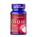 Puritan's Pride Coenzyme CoQ10 50mg, Integratore alimentare per la salute del cuore, la pressione sanguigna, la salute della gomma orale e il supporto di invecchiamento sano, 100 Servings, Softgel di rilascio rapido