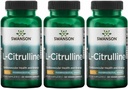 Swanson L-Citrulline - Supplemento naturale Promuovere la salute cardiovascolare e il supporto energetico - Aiuta ad aumentare la Circolazione - (60 capsule, 850 mg ogni) (3 pacchetto)