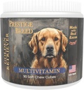 Multivitaminici, Nutrizione bilanciata per il tuo Golden Retriever, 90 Conte, Made in the USA with Real Bacon