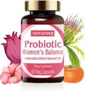 Prebiotici e probiotici per le donne – Vaginal Probiotics Blend, Prebiotici Naturali, Supporto di erbe, Promuovi la Salute Femminile & Intimate Balance, Eliminare Vaginal Odors & pH Balance, 60 capsule (2)