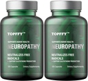 Neuropatia Miscela nutrizionale per Nerve Discomfort Relief, con acido lipoico alfa 600mg - Benfotiamine, Vitamine di Nerve naturali di massima resistenza,Adatto per Piedi, Mani, Alette, Gambe Toe