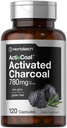 Horbäach Charcoal Pills 780mg | 120 capsule | Charcoal attivato da Coconut Shells | Non-GMO e Gluten Free | Acti-Coal