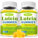 Lutein e Zeaxanthin completa Gummies con Astaxanthin & Bilberry Extract - Vitamine oculari con Omega-3, Vitamine A, C, E, D3 & Zinc per Vision Health - Zucchero libero, Mango Sapore, 120 Conte