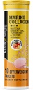 MASON Collagene marino NATURAL con tè verde Matcha, curcuma e biotina - Capelli sani, pelle e unghie e giunti, potente antiossidante, 10 compresse effervescenti