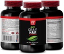 Bellezza di ringiovanimento - Soluzione di capelli grigi - con BIOTIN & FOLIC Acid - capsule di ortica, supplemento di paba, supplemento di capelli grigi, supplemento di folato per le donne, vitamine per l'inversione di capelli grigi, 1B 60 Caps