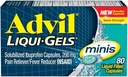 Advil Liqui-Gels Minis, 80 capsule per bottiglia (5 bottiglie)