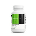 DAVINCI Labs Vitamina D3 5000 IU - Integratore alimentare per sostenere denti e ossa sani, funzione cardiovascolare e salute immunitaria* - con 5000 IU per porzione - Gluten-Free - 120 capsule