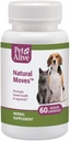 PetAlive Natural Moves - Tutto Natural Herbal Supplement Promuove la salute e la regolarità dei cani e gatti - 60 Veggie Caps