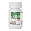 HealthA2Z® Aspirin 81 mg | DYE Free | Low Strength | 200 conteggi | Rilievo del dolore | Riduce i dolori minori dolore del muscolo &amp; crampi | Riduce il mal di testa | (NSAID)
