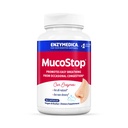 Enzymedica, MucoStop, Natural Enzyme Supplement, Allevia la congestione stagionale o occasionale, Supporta la respirazione facile, 96 Conte