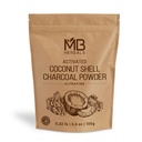 Polvere di carbone attivata di erbe di MB da Shell di cocco 3.5 oz (100 Grammo) per uso esterno solo | per i pacchetti di faccia di ToothPowder e maschere | sapone che fa | Non injest