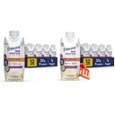 Assicurare Max Protein Nutrition Shake con 30g Protein, 1g Sugar, High Protein Shake, Creamy Peach e Cherry Cheesecake Variety Pack, 11 fl oz, Confezione da 12