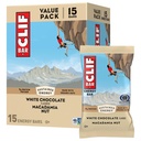 CLIF BAR - Energy Protein Bars - Bianco Cioccolato Macadamia Nut - Realizzato con Avena Organica - Energy Bars - Non-GMO - (15 Pack)