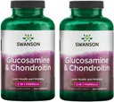 Swanson Glucosamine & Chondroitin Combo 500/250 Milligrammi 200 Capsule (2 Confezione)