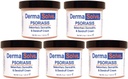 Dermasolve Psoriasis, Dermatite Seborrheic e Crema Dandruff formulato per trattare la pelle prurito e prevenire le fiamme future per fornire sollievo idratante. (4,0 oz.) 5-pacchetto