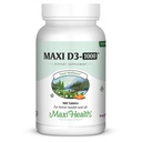 Vitamina Maxi-Health D3 1000 IU - per la funzione muscolare sana, la salute e il supporto immunitario – 360 compresse – Miglior integratore Kosher per gli adulti