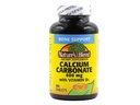 Carbonato di calcio di miscela naturale 600 mg con D3 400 IU 100 compresse,(Pacchetto di 1), 079854016819