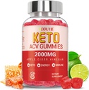 Keto Acv Gummies - Integratore di dieta di Gummies dell'aceto del sidro di mela per le donne degli uomini - con polvere di succo di barbabietola di melograno - 60 Vegan
