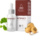 Goccia Rx Intimacy di Dr. Nicole Saphier – Radice Maca Organica, Ginkgo Biloba & Tribulus Terrestris, Supplemento liquido per il supporto, Non OGM, Vegan, Gluten-Free, Kosher, Made in USA (2 Fl Oz)