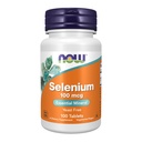 NOW Integratori, Selenio (L-Selenometionina) 100 mcg, Minerale Essenziale*, 100 compresse