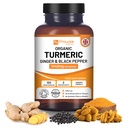 Curcumina di curcuma 1440mg con pepe nero & Ginger I 120 Vegan capsule erboriche ad alta resistenza (2 mesi di alimentazione) Ho fatto nel Regno Unito da Prowise Healthcare