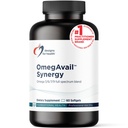 Progetti per salute OmegAvail Synergy - Omega Complex per adulti - Omega 3-6-7-9 acidi grassi da Borage e Macadamia olio + Trigliceride (TG) Fish Oil con DHA & EPA (60 Softgels)