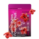 PolvereVitamin Electrolytes Powder Plus (100 Servings) Black Tea Hibiscus Electrolyte Powder Keto, Sugar Free, Pink Himalayan Salt, 1000mg Potassium, 120mg Calcium, 120mg Magnesium, Polvere di idratazione