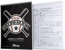 Murray Sporting Goods Baseball & Softball Scorebook - 35 Giochi Score Book - Punteggio Di Mantenere il Libro per Stats - Adulto, Gioventù, Little League Baseball Softball Scorebook per Scorekeepers