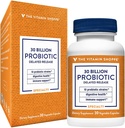 La Vitamina Shoppe Probiotic Delayed Release 30 miliardi - con 10 Strains Probiotici per sostenere Digestivo, Immune & Vaginal Salute o Yeast Imbalance - Shelf Stable (30 Caps Veggie)