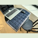 Big Multi Pad-Stainless Steel Fabric, 24x16 pollici (Navy)