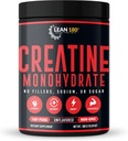 Lean 180 | Miglior integratore monoidrato di creatina | Polvere pura 100% | Prestazioni atletiche migliorate, Muscolo, Recupero, Funzione cerebrale | Gluten Free, Lab Tested, Unflavored - (60 Serve)