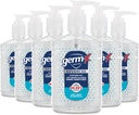 Germ-X Advanced Hand Sanitizer, Non-Drying idratante Clear Gel, Instant e No Rinse Formula, Back to School Supplies College, Pump Bottle, 8 Fl Oz (Pack of 6)