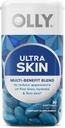 Morbilli della pelle ultra-forza OLLY, Hydrate e pelle solida, Acido ialuronico, Zeaxantina, Luteina, Vitamina C, Integratore della pelle, Alimentazione 30 giorni - 30 conteggio (Vario di maggio di imballaggio)