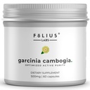 Pure Garcinia Cambogia Extract Supplemento 500mg - 100% naturale HCA estratto concentrato al 60% - Supporta digestione sana e metabolismo - 60 capsule