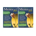 Wellgenix Menocet Plus Menopause Support - Integratore di Menopausa All-in-One - Cura Femminile di Rilievo Quotidiano - Flash Caldi, Maglioni Notturni, Mood Swings & Irritability - 30 compresse (Pack of 2)