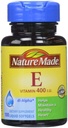 Natura Made dl-Alpha Vitamin E 400 IU Softgels 100 ea (Pack of 4)