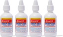 MAJOR Deep Sea Premium Saline - Spruzzo idratante nasale per l'asciugatura e l'irrigazione sollievo - Cloruro di sodio 0.65% - 1,5 Fl Oz (4 Pack)