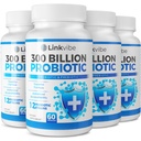 Probiotico 300 miliardi di CFU - 12 Stin con Prebiotici Organici per Digestivo & Gut, Immune, Bloating Health - Probiotici per Donne e Uomini - Daiificio Giornaliero Libero, Scaffale Stabile - 240 Conti