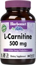 Bluebonnet Nutrition L-Carnitina 500mg, Trasporti acidi grassi*, potenzia l'energia cellulare*, senza soia, senza glutine, non OGM, Kosher Certificata, Vegan, 30 capsule vegetali, 30 Serve